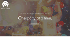 Desktop Screenshot of partyforalifetime.com
